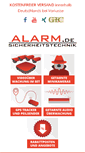 Mobile Screenshot of alarm.de