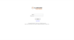 Desktop Screenshot of alarmadmin.alarm.com